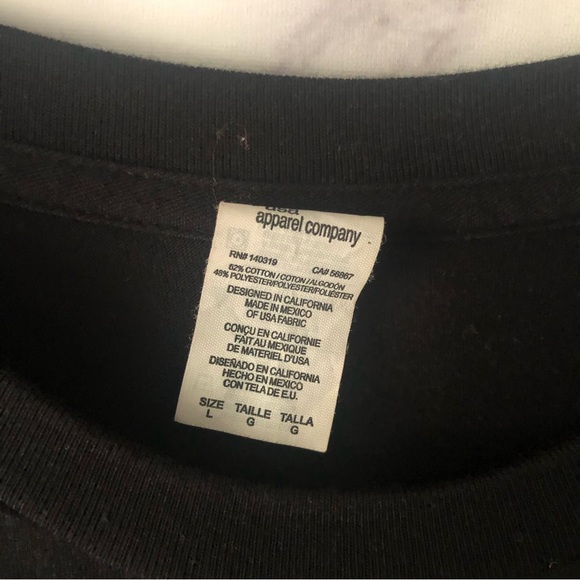 TRITONS BLEED RED AND BLACK SHORT SLEEVE T-SHIRT MENS LARGE - Picture 6 of 6